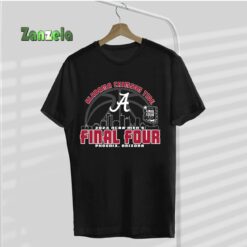 Alabama Crimson Tide Final Four 2024 Basketball City T-Shirt