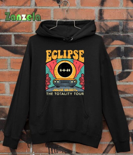 Eclipse Solar Groove Totality Tour Retro 4.8.24 Men Women T-Shirt