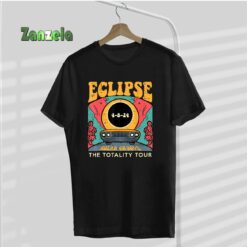 Eclipse Solar Groove Totality Tour Retro 4.8.24 Men Women T-Shirt