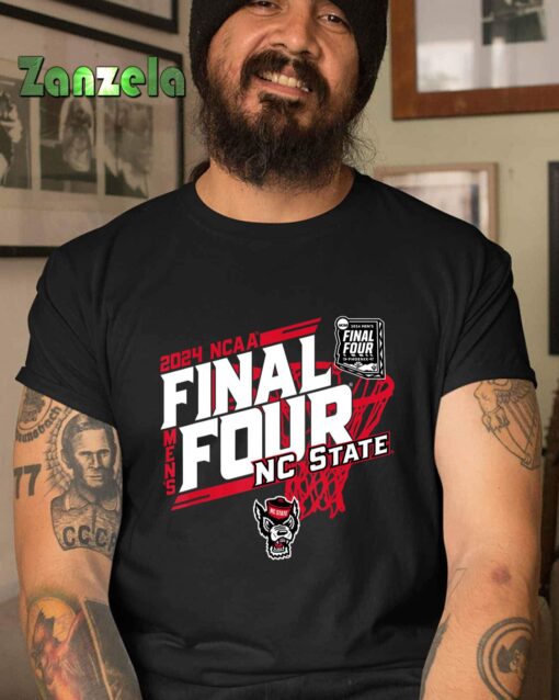 North Carolina State Wolfpack Final Four 2024 Basketball T-Shirt