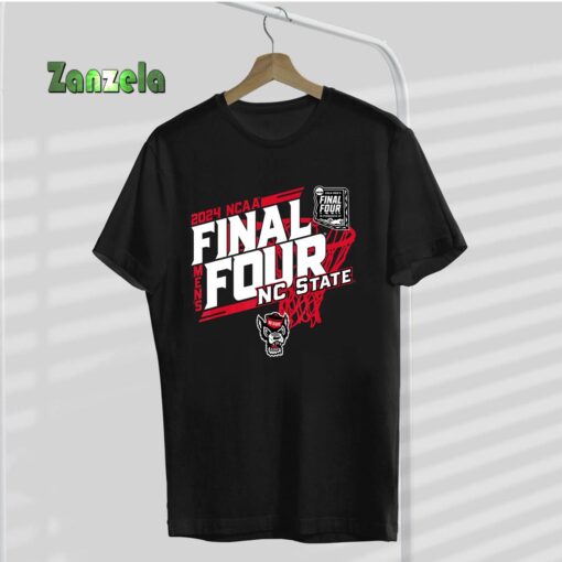 North Carolina State Wolfpack Final Four 2024 Basketball T-Shirt