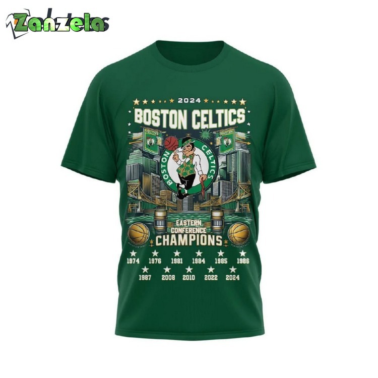 2024 Celtics Eastern Conference Finals 2024 11-Time Champions Shirt
