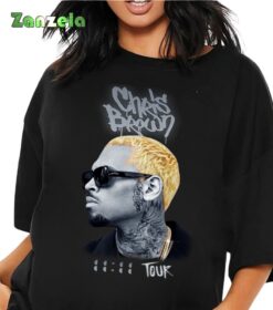 2024 Chris Brown Concert Group Shirt