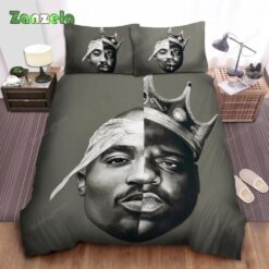 2pac Bed Tupac Biggie Poster Sheets Duvet Cover Bedding Sets