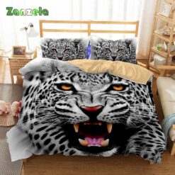 3D Animals In The Forest Bed Sheets Duvet Cover Bedding Sets