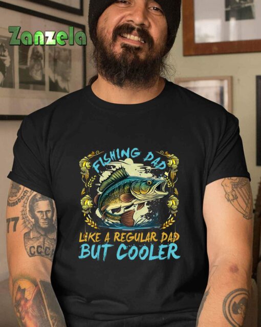 Apparel Mens Fishing Dad Like A regular Dad For Fathers day T-Shirt
