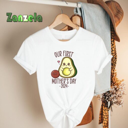 Avocado Our First Mother’s Day Together First Mother’s Day T-Shirt