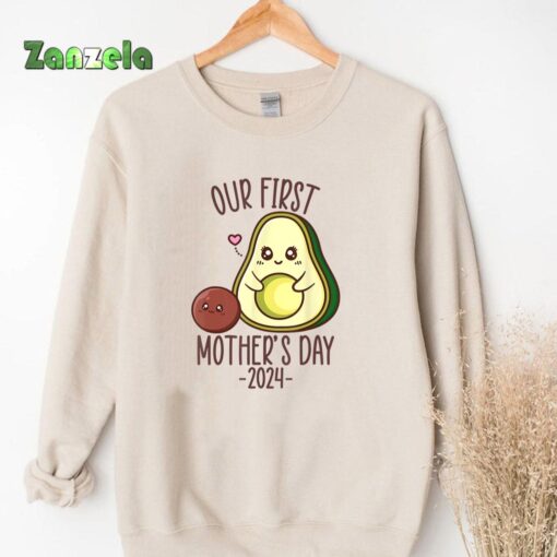 Avocado Our First Mother’s Day Together First Mother’s Day T-Shirt