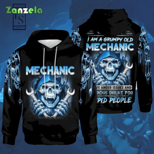 Awesome Mechanic Hoodie 3D