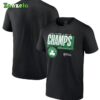 Boston Celtics 2024 NBA Finals Champions Pull Up Jumper Caricature T-Shirt