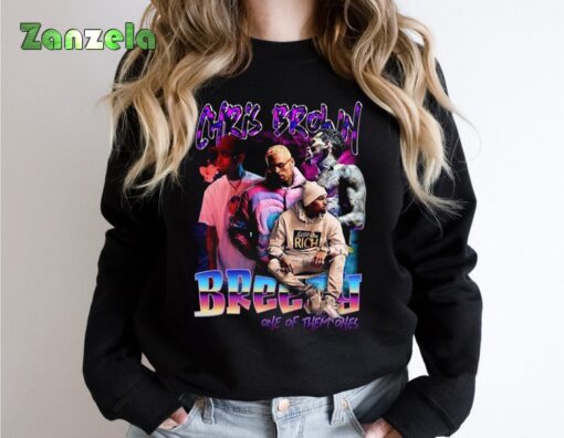 Chris Brown 2024 Concert Sweatshirt