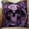 Deep Purple New Arrival 3D Quilt Blanket