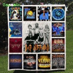 Def Leppard 3D Customized Quilt Blanket