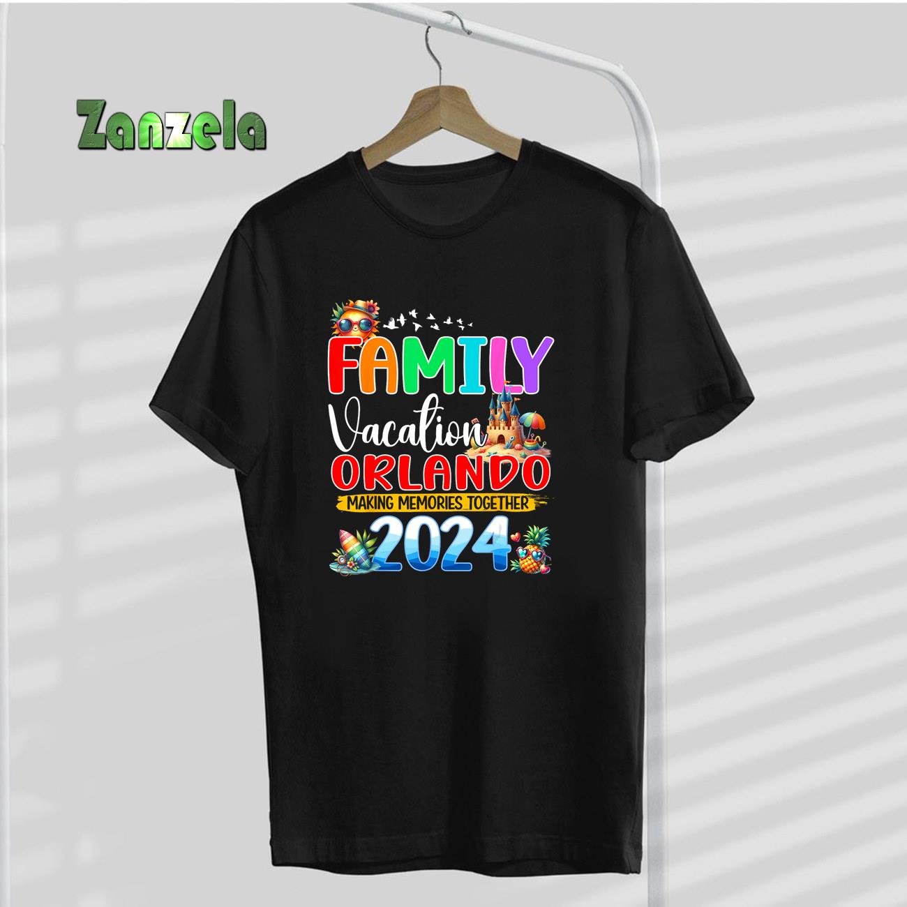 Family Vacation Orlando 2024 Holiday Summer Matching Group T-Shirt