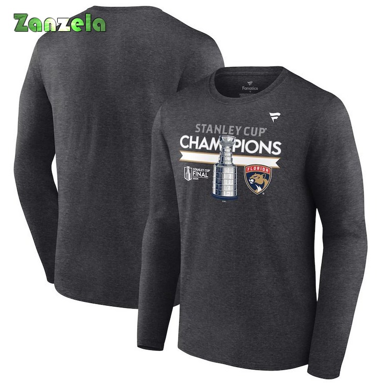 Florida Panthers 2024 Stanley Cup Champions Locker Room Long Sleeve T-Shirt