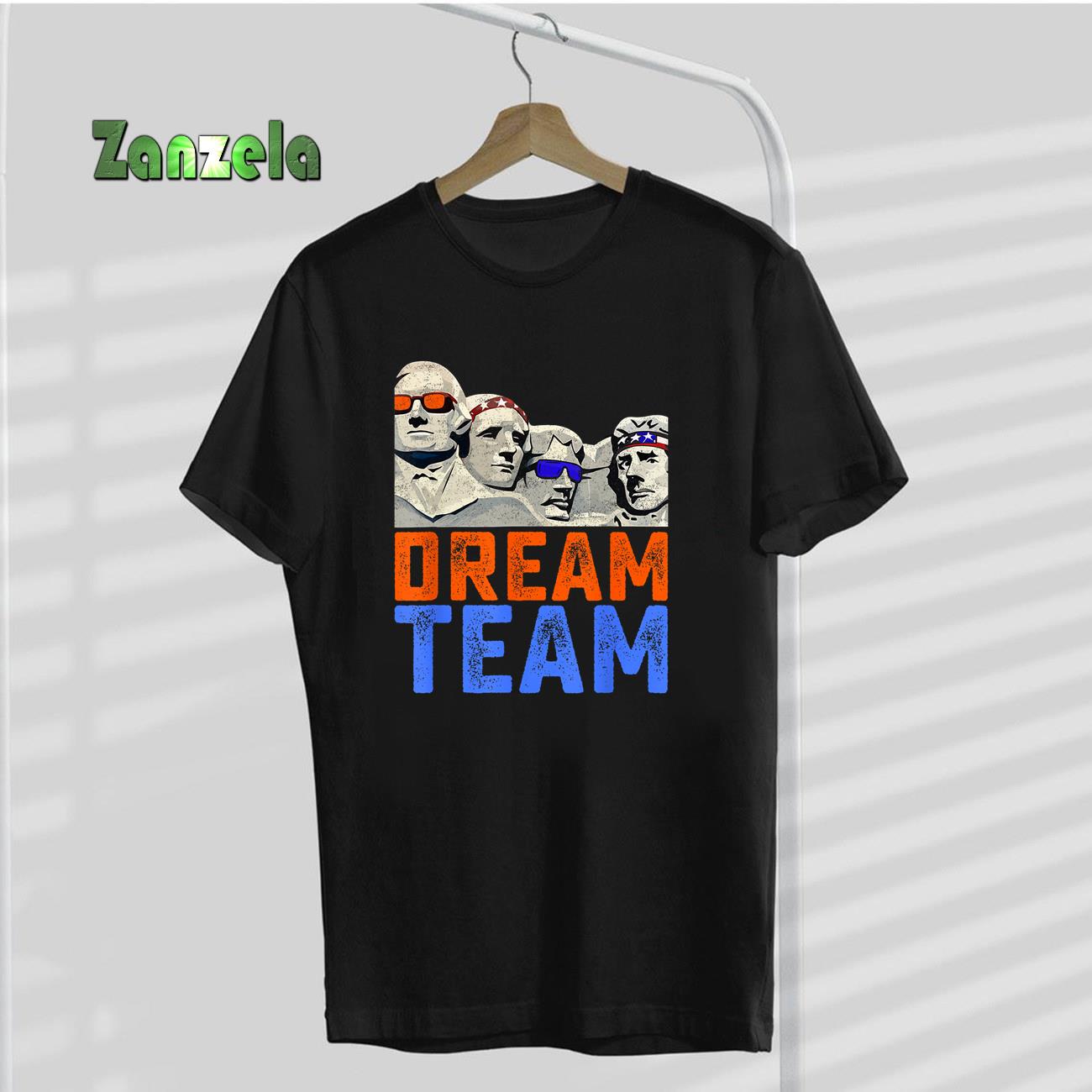 Funny 4th of July Dream Team Presidents Mount Rushmore Men T-Shirt