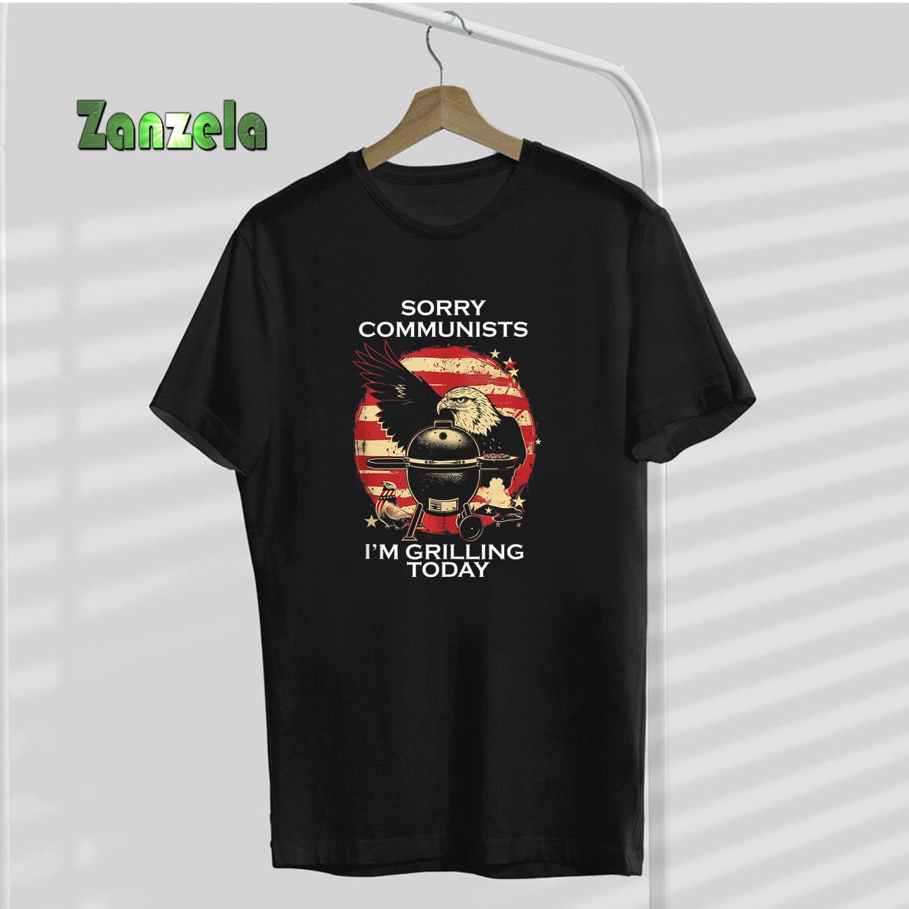 Funny Sorry Communists I’m Grilling Today – OFFICIAL T-Shirt