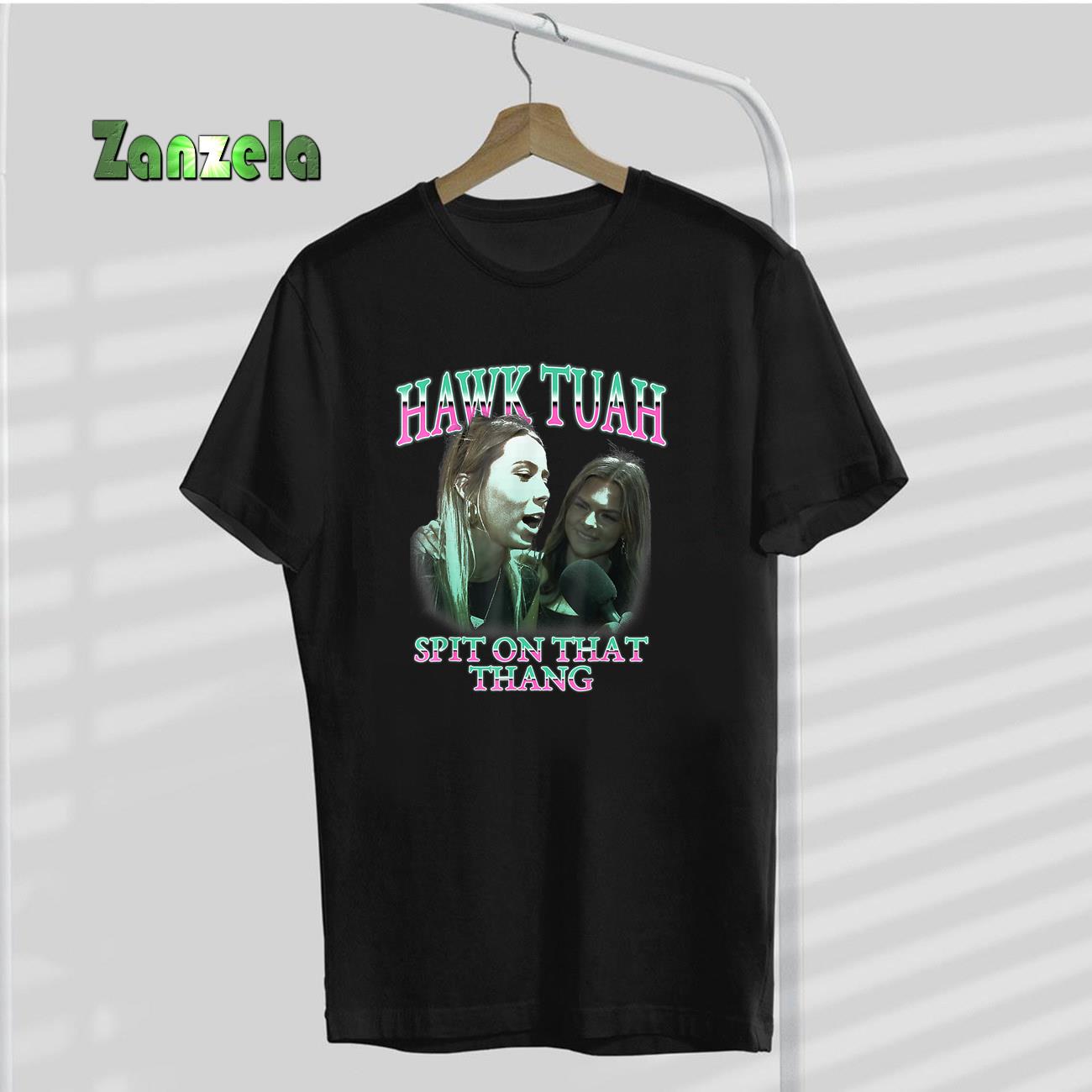 If She Don’t Hawk Tush I Won’t Tawk Tuah Men Funny Hawk Tush T-Shirt