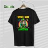 Irish I was Human St. Patrick’s Day Adorable Kawaii Alien T-Shirt