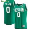 Kristaps Porzingis Boston Celtics 2024 NBA Finals Champions Fast Break Replica Player Jersey