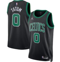 Jayson Tatum Boston Celtics Swingman Statement Edition Black Jersey