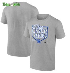 Kentucky Wildcats 2024 NCAA Men’s Baseball College World Series Swing Away T-Shirt