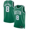 Kristaps Porzingis Boston Celtics Fast Break Player Icon Edition Kelly Green Jersey