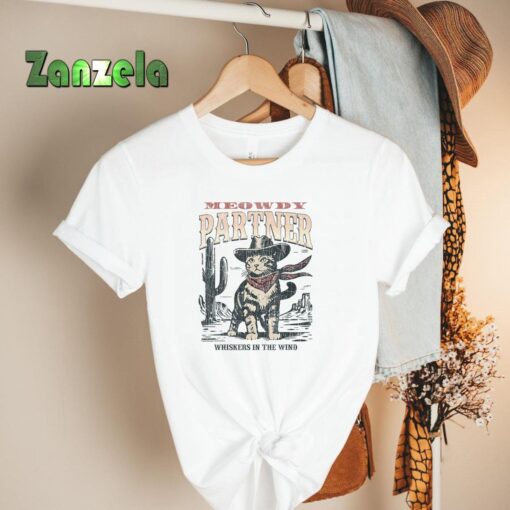 Meowdy Partner Cowboy Cat Vintage T-Shirt