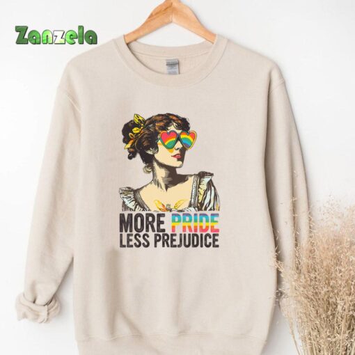 More Pride Less Prejudice LGBT Pride Month More Pride T-Shirt