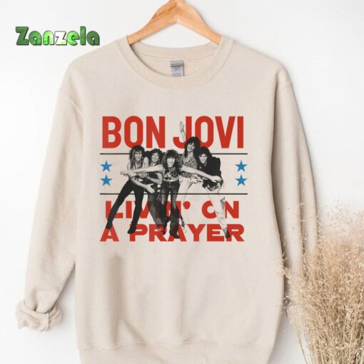 Official Bon Jovi Livin’ On A Prayer T-Shirt