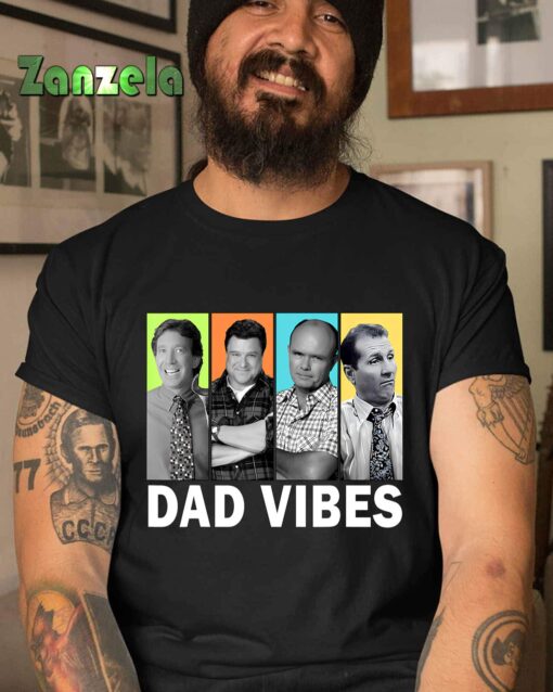 Retro Dad 90’s Vibes Vintage Father’s Day Iconics Dad Men T-Shirt