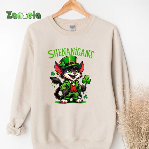 St Patrick’s Day – Cute Tasmanian Devil Shenanigans, Fun T-Shirt