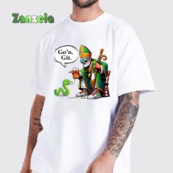 St. Patrick’s Day Funny G’On Git Beer Humor Snake Banishing T-Shirt
