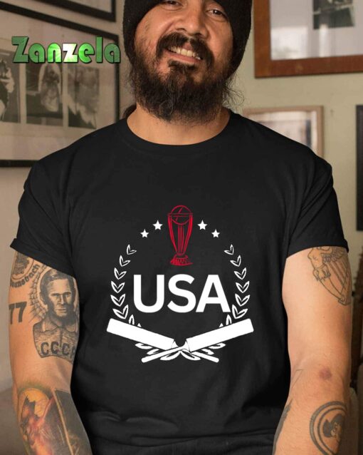 USA Cricket Jersey 2024 Reveal Style United States Cricket T-Shirt