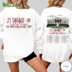Vintage 21 Savage The American Dream Tour 2024 Shirt