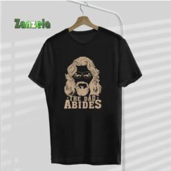 Vintage Retro The Dad Abides Funny Dad Father’s Day T-Shirt
