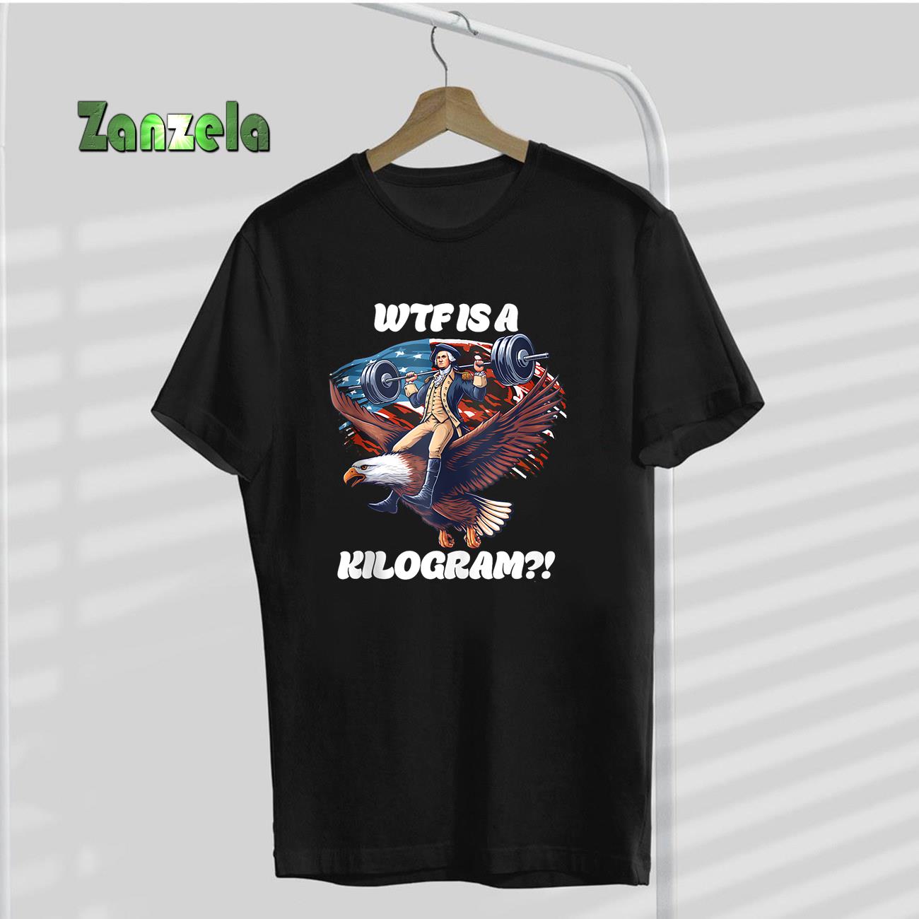 WTF is a Kilogram! – 4th of July Funny Gym Workout Tank Top