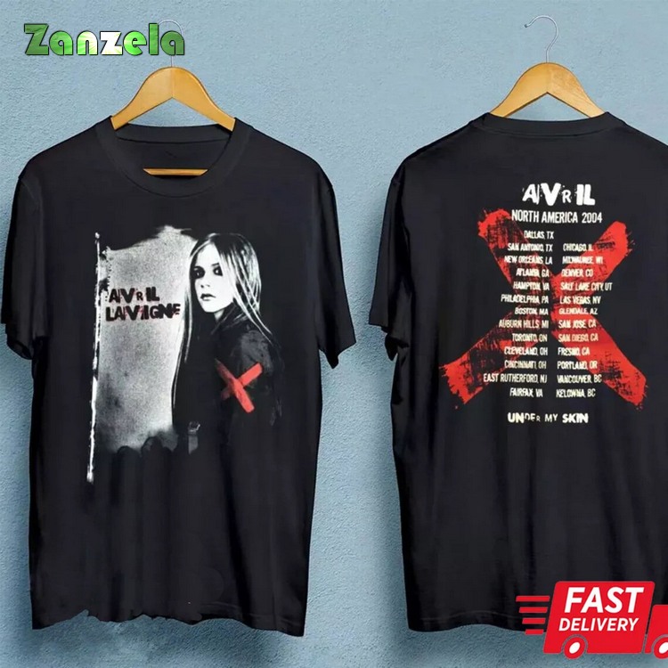 2024 Avril Lavigne Greatest Hits Tour Shirt