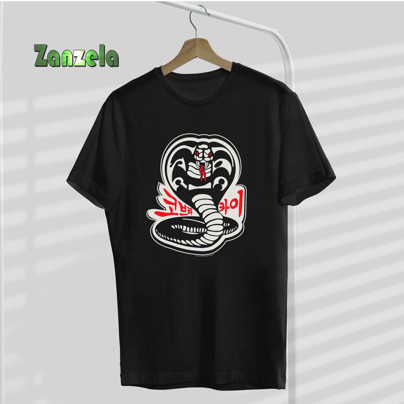 Cobra Kai Karate Dojo South Korea Snake Logo Sekai Taikai T-Shirt