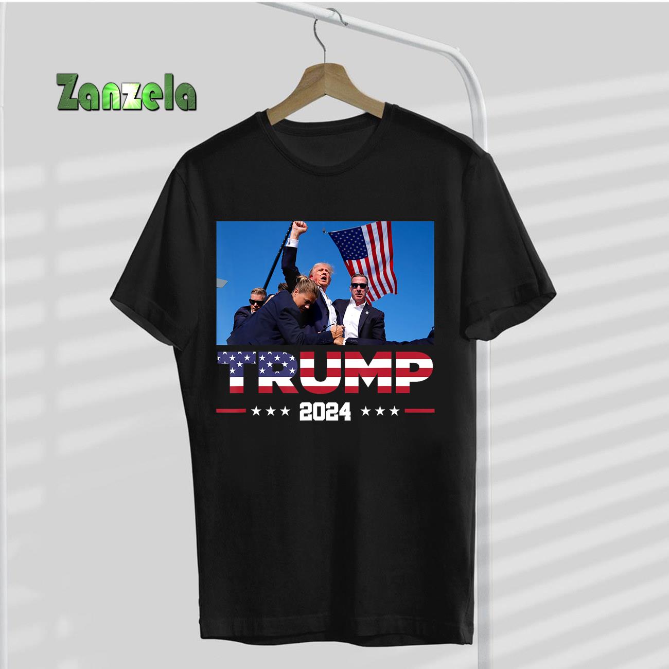 Donald Trump 2024 Survived Shot At Election Rally T-Shirt