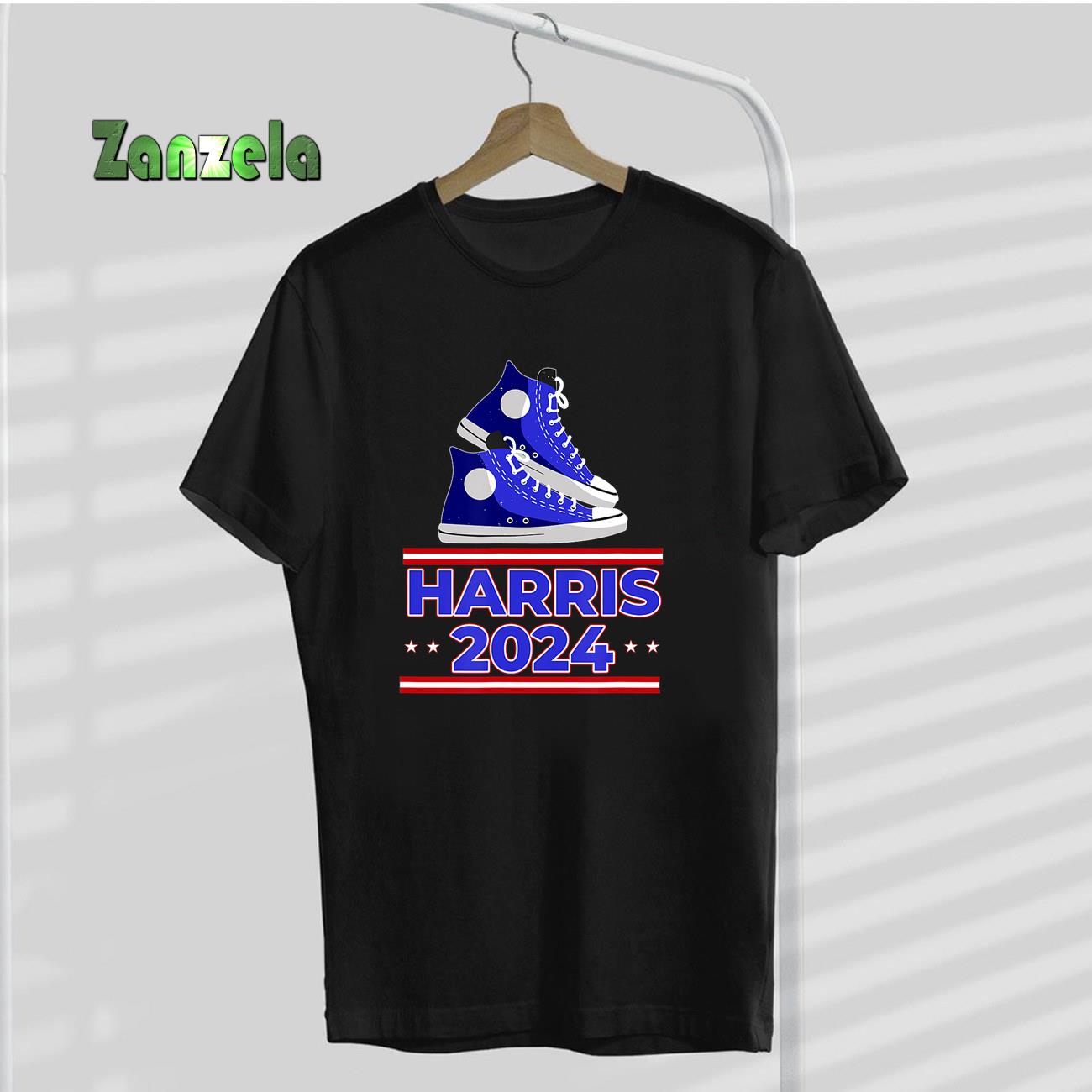 HARRIS 2024 Vote President Kamala Election Sneakers Meme T-Shirt