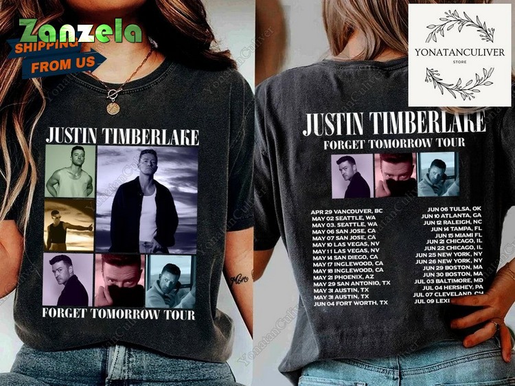 Justin Timberlake Tour 2024 Shirt, Forget Tomorrow World Tour Shirt