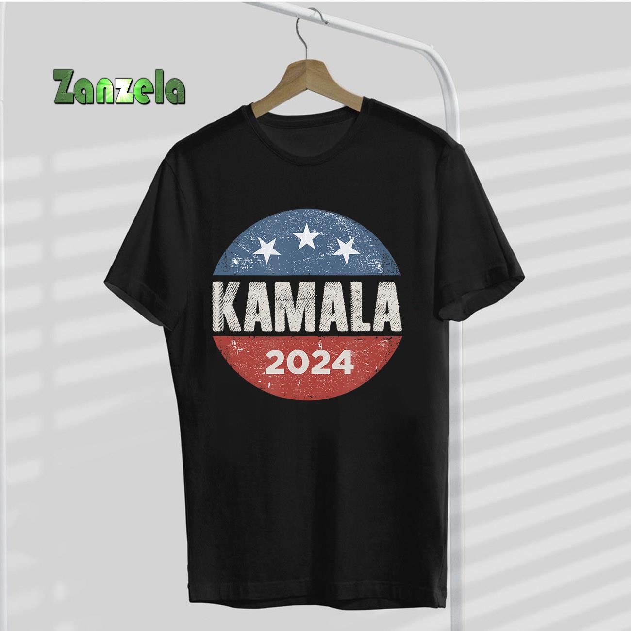 Kamala Harris for President 2024, Funny Cat Graphic T-Shirt