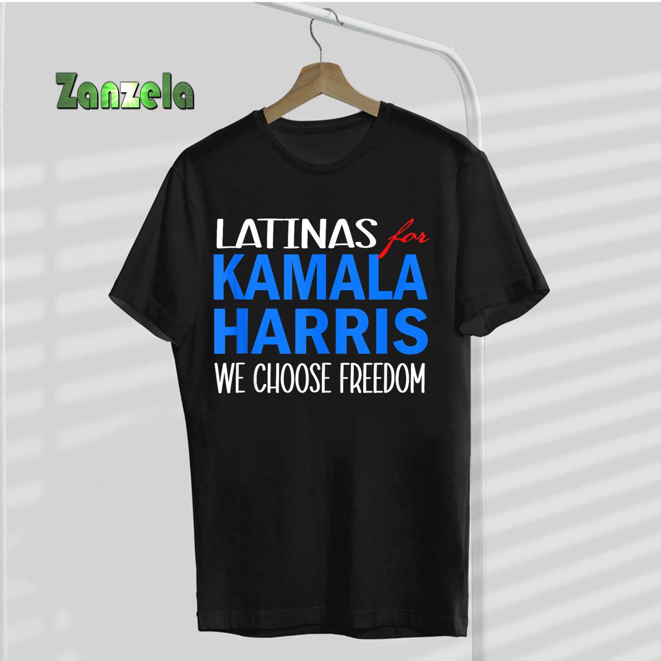 Latinas for Kamala Harris 2024 We Choose Freedom Tank Top