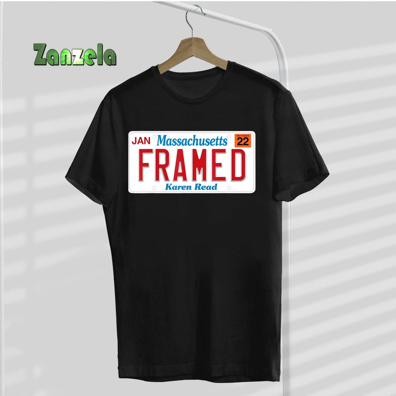 Massachusetts Framed Karen Read T-Shirt