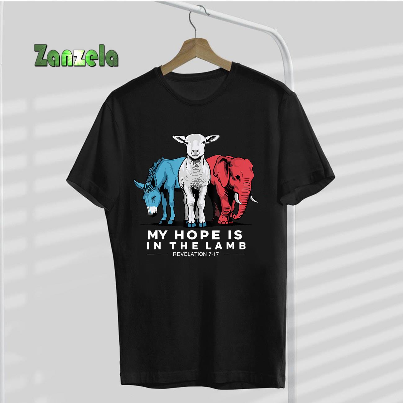 My Hope Is In The Lamb Christian God Jesus T-Shirt