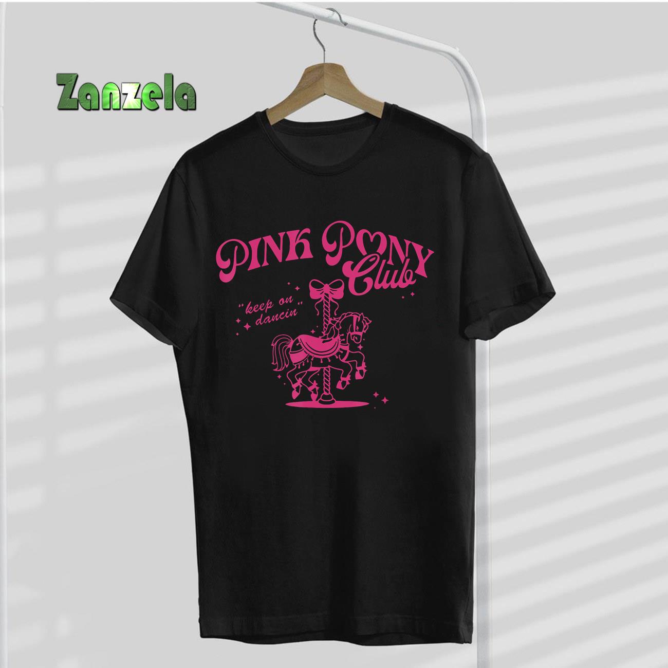 Pink Pony Club Groovy Girls Birthday Cowgirl For Men Women T-Shirt