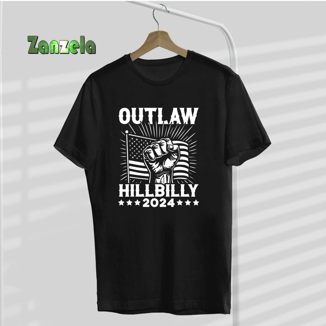 Trump Vance 2024 Donald Trump J.D. Vance Outlaw Hillbilly T-Shirt