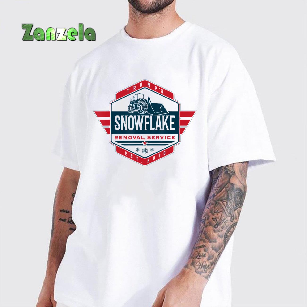 Trump’s Snowflake Removal Service – Funny Donald Trump 2024 T-Shirt