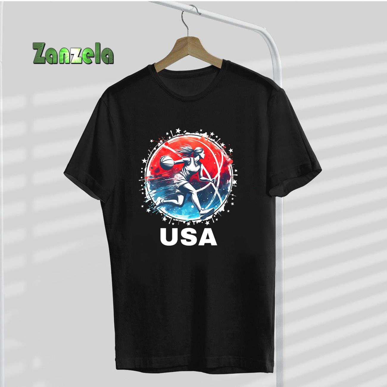 Womens Basketball Team Basketball Apparel USA Team T-Shirt